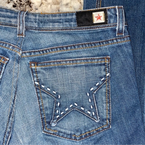 People's Liberation Bella Boot Cut Star Jeans . Size 29 - Picture 3 of 7